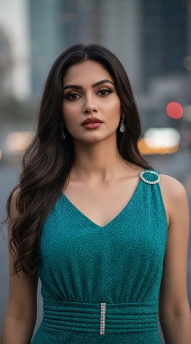 AJVIE Designer - Signature Power Glam One-Piece