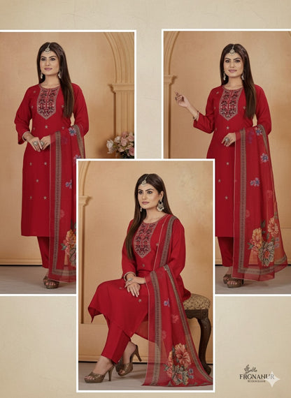 Designer Red Suit