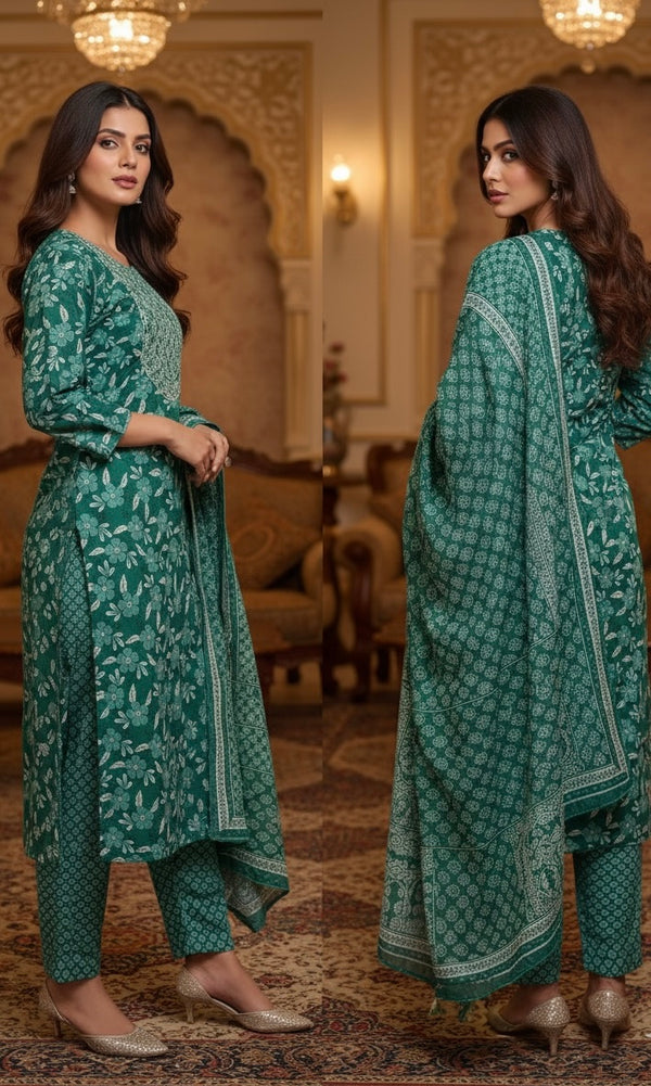 100% Cotton 3-Piece Suits – perfect blend of comfort & style | AJVIE Collections