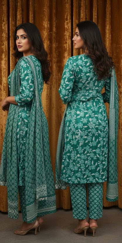 100% Cotton 3-Piece Suits – perfect blend of comfort & style | AJVIE Collections