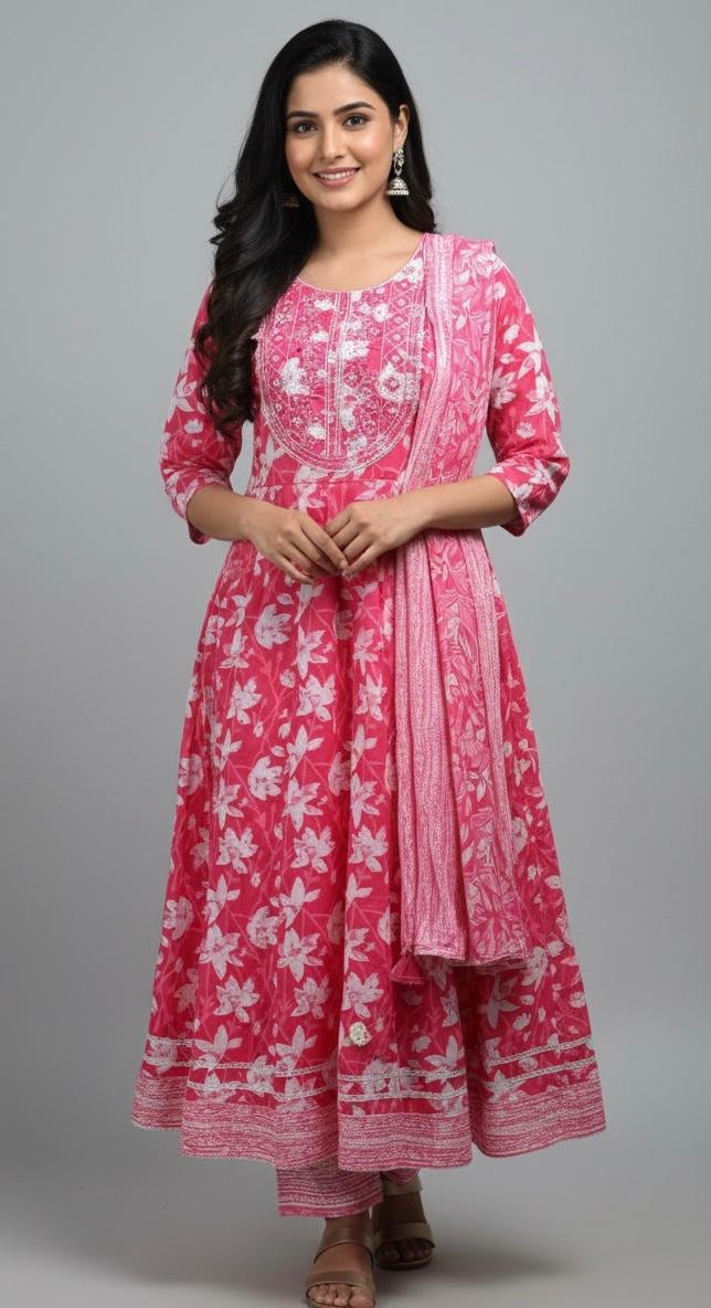 Designer Cotton 3-Piece Set