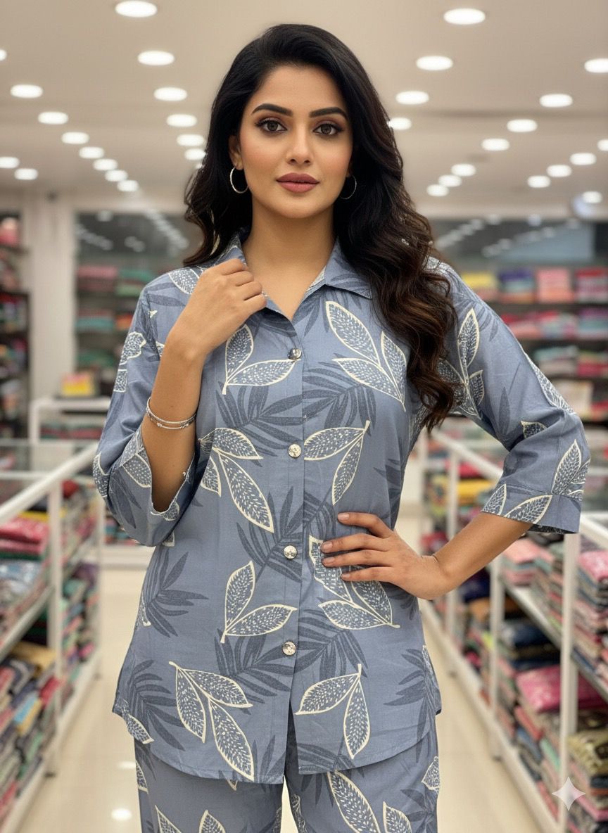 AJVIE - Designer Cord Set in Light Blue