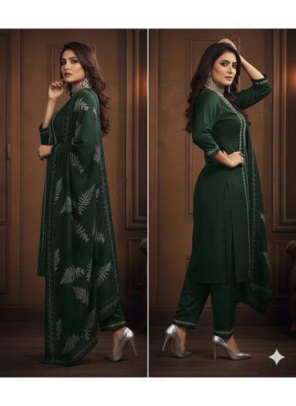 AJVIE Special Vertican Fabrics Side cut Deisgner Suit