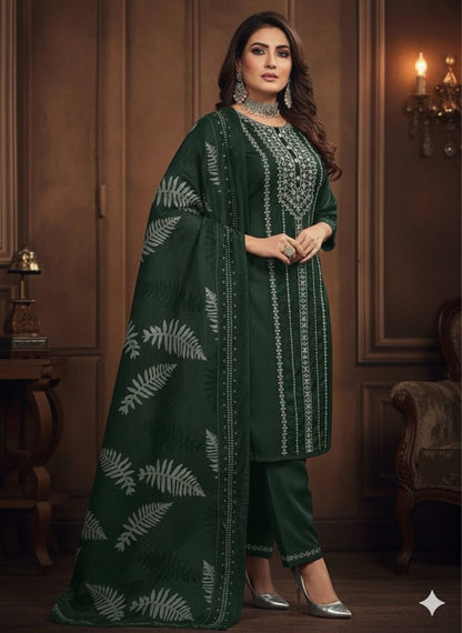 AJVIE Special Vertican Fabrics Side cut Deisgner Suit