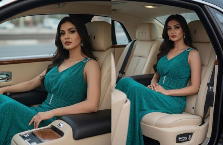 AJVIE Designer - Signature Power Glam One-Piece