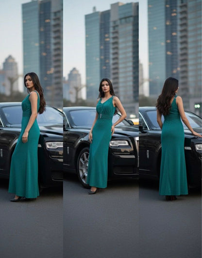 AJVIE Designer - Signature Power Glam One-Piece